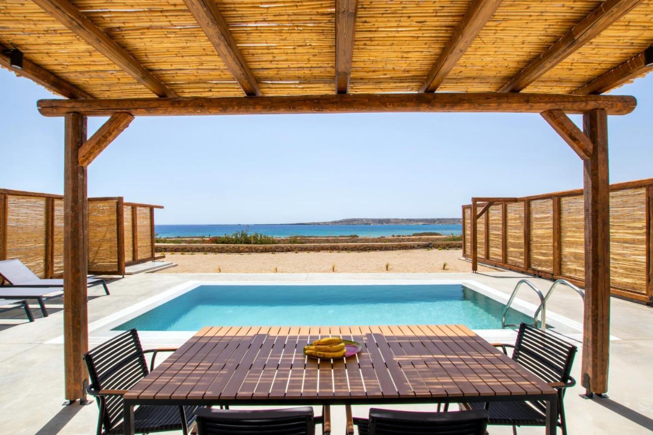 Cato Agro 3, Seafront Villa With Private Pool Afiartis Exterior foto